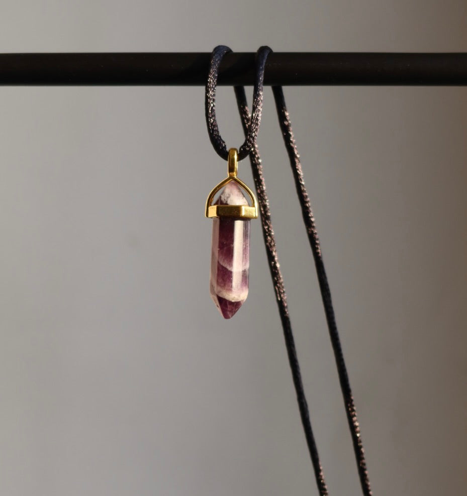 Amethist bedel. Paarse bedel. Charms voor honden. Dog charms.