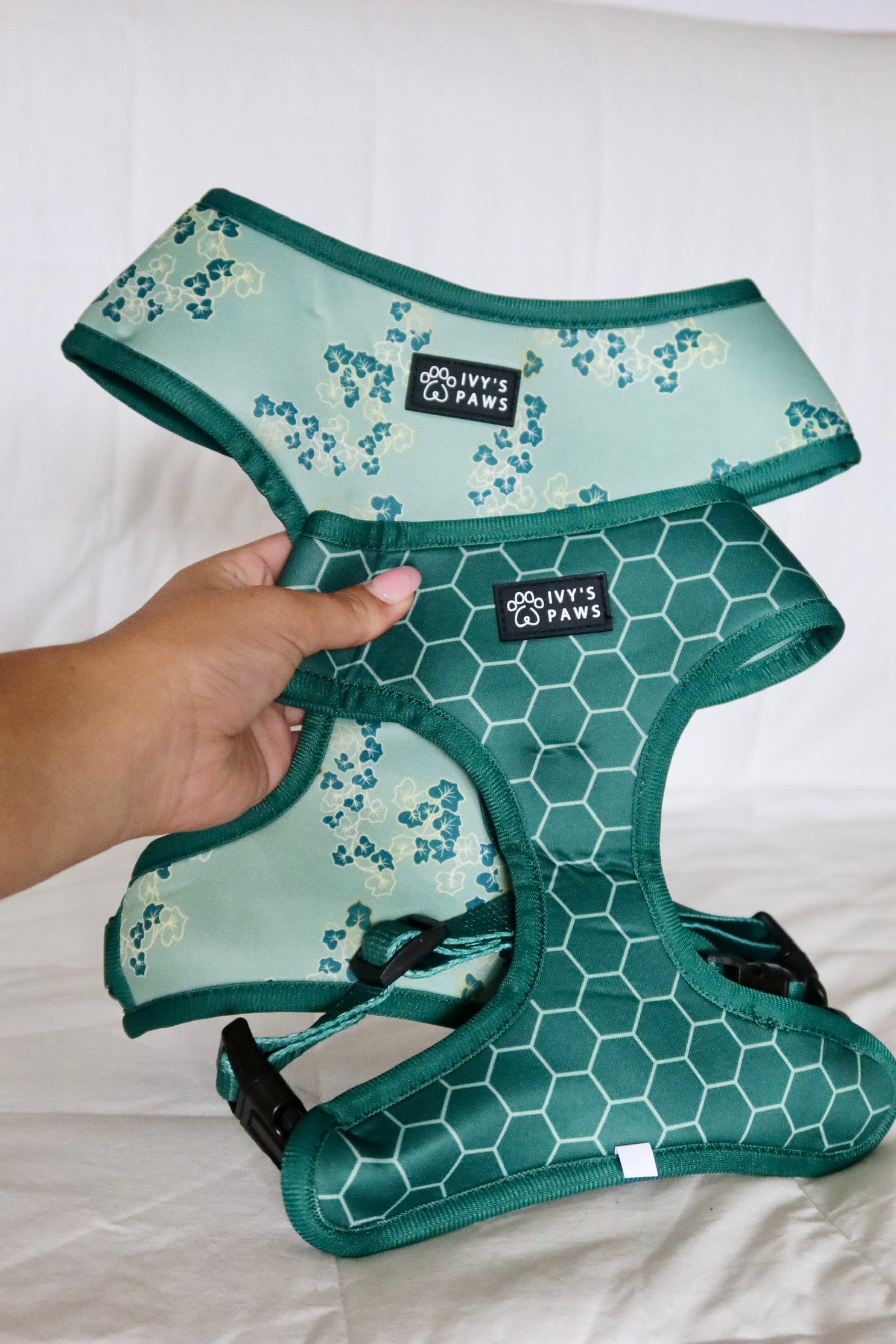 Ivy green | Reversible harness