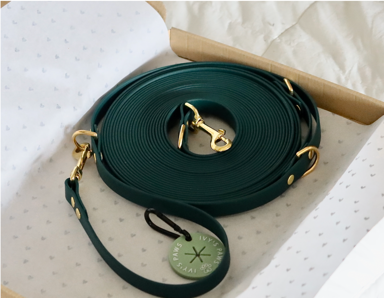 Verstelbare lijn, 10 meter lijn, 5 meter lijn. Multifunctionele lijn. Waterproof lijn. BioThane 10 meter lijn. BioThane 5 meter lijn. BioThane verstelbare lijn